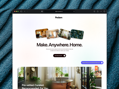 Pecs clean design ui web design