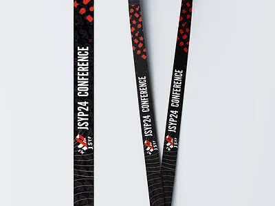 JSYP 24 - LANYARD branding graphic design