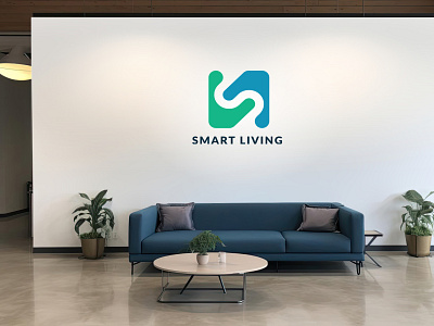 Smart Living Logo branding