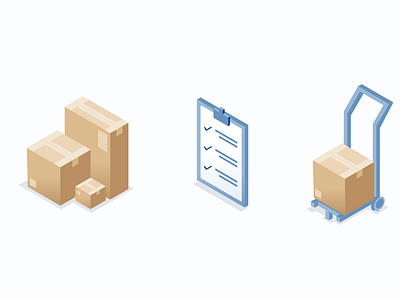 Logistics Icons for PPL design graphic design iconography icons logistics vector