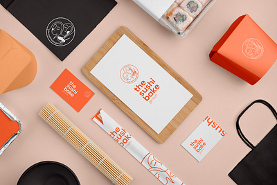 The Sushi Bake Gensan Branding brand design branding food brand graphic design packaging design