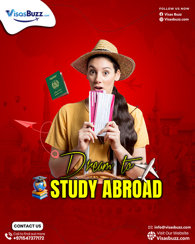 Visasbuzz.com - Banner - Dream to Study Abroad