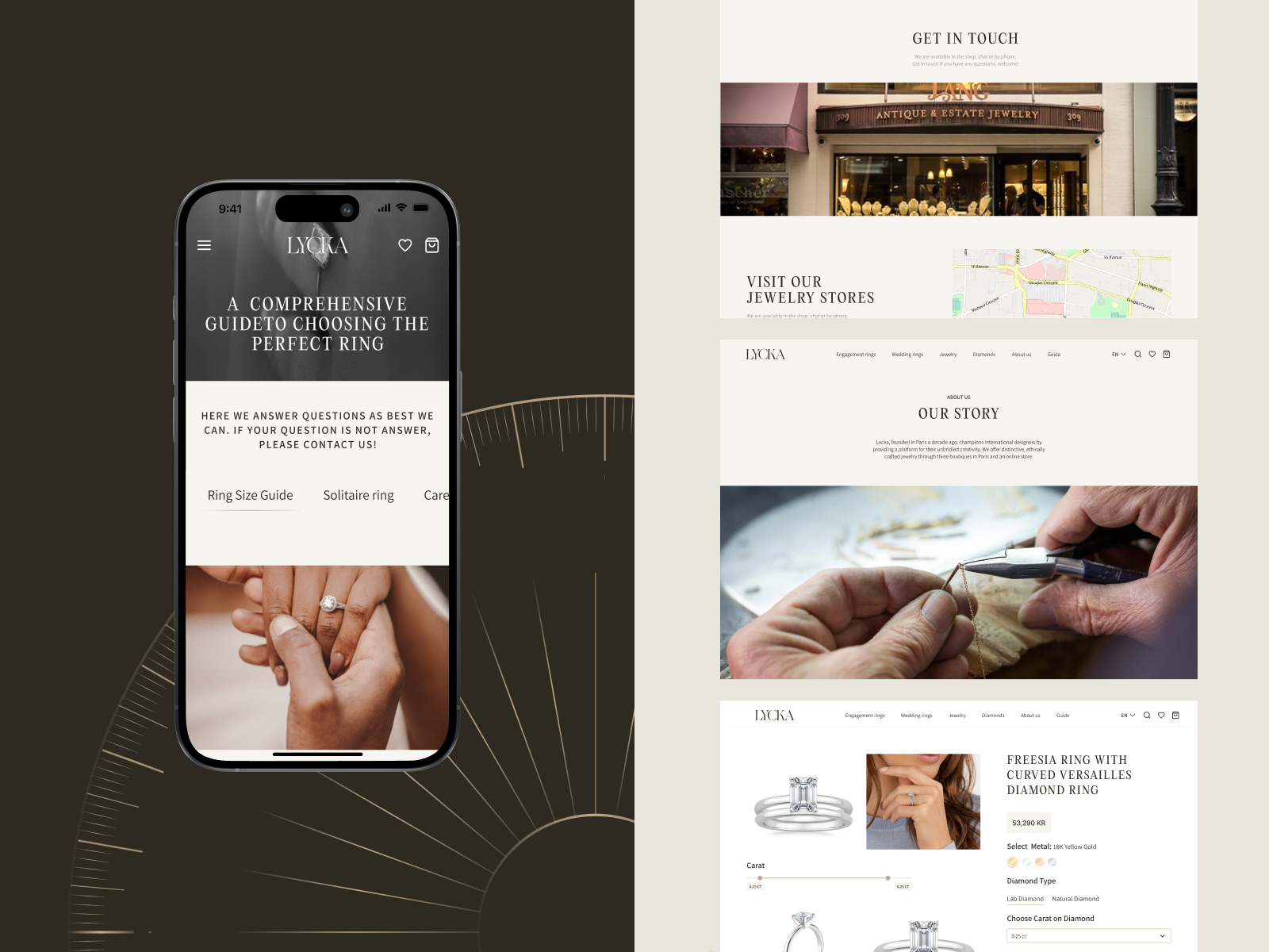 Example of E Commerce Website Design + Development