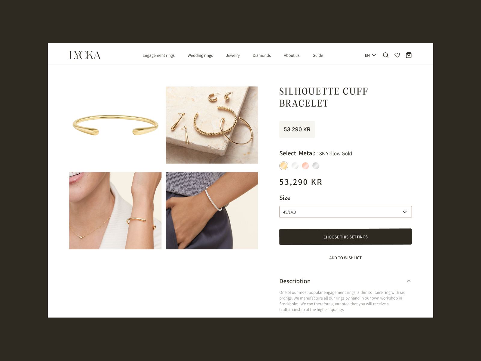 Example of E Commerce Website Design + Development