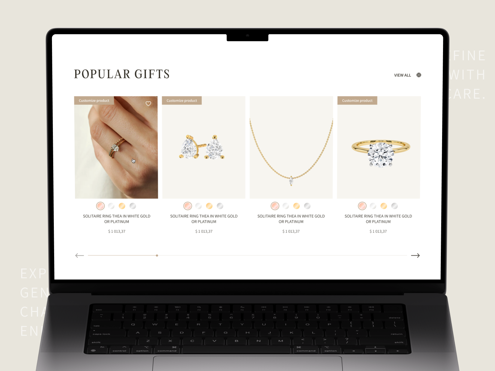 Example of E Commerce Website Design + Development