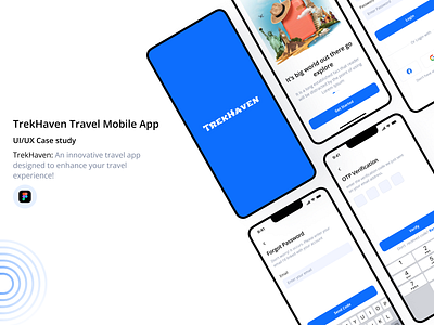 UX Case Study Project : Travel UI App ✈️ 3d 999watt abstract animation branding case study design graphic design illustration logo motion graphics travel ui ux vector