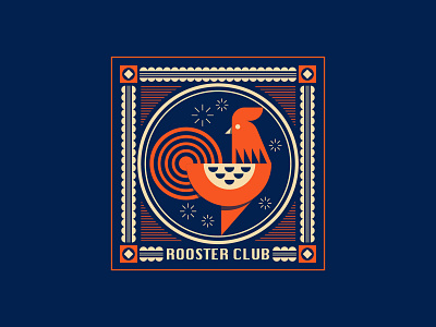 Rooster branding graphic design logo rooster vector