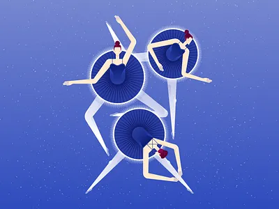 Ballet affinity designer ballerina ballerinas ballet character dance dancer dancers design flat gilrs girl graphic design illustration vector