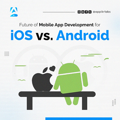 iOS vs Android android branding design graphic design ios uiux