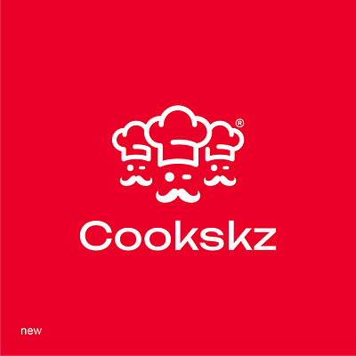 Cooks.kz branding cooks eye hat identity logo logotype