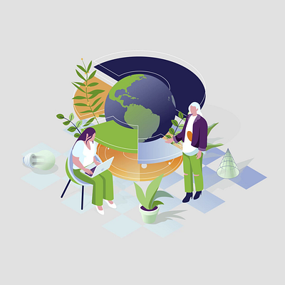 Global Business 2D Isometric Animation 2d animation business digital communication eco friendly economy environmen finances flat global business global market illustration international isometric man motion strategy teamwork woman world