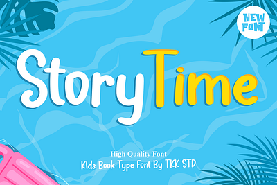 Storytime – Kids book font cartoon font gaming font kids font modern font