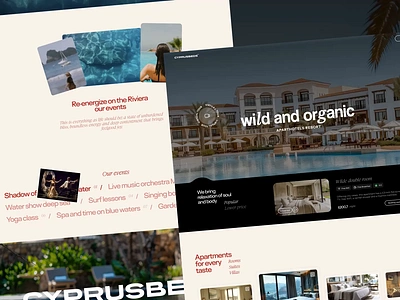 Cyprusbed hotels animation business clean cyprus design figma graphic design hotel icon illustration interface landing logo luxury motion motion graphics ui ux web