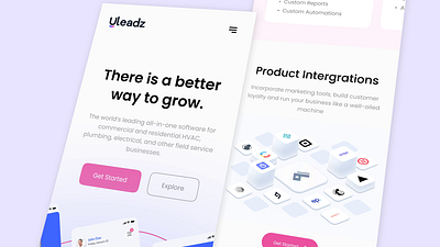 Desktop + Mobile | Web & App for SaaS start up 2024 animation app dashboard data field integration mobile saas service start up trend trendy ui ux web