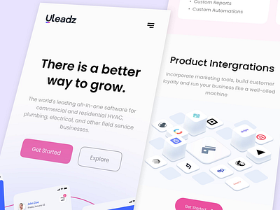 Desktop + Mobile | Web & App for SaaS start up 2024 animation app dashboard data field integration mobile saas service start up trend trendy ui ux web