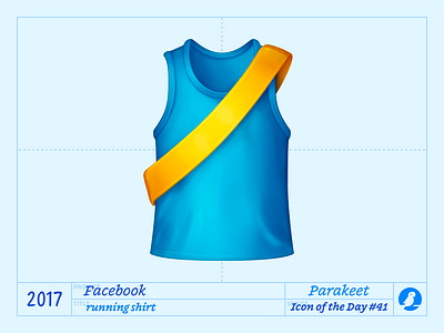 Icon of the Day #41 design icon icons illustration running sash shirt sleeveless sports tank top vector