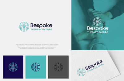 Bespoke bespoke bespoke logo branding logo modern logo professional logo therapy therapy logo