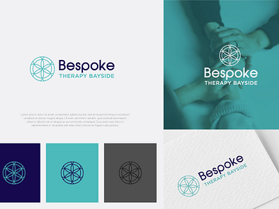 Bespoke bespoke bespoke logo branding logo modern logo professional logo therapy therapy logo