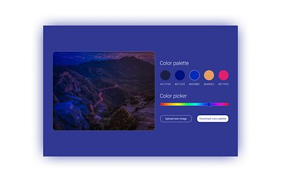 Daily UI #060 challenge color picker colors dailyui