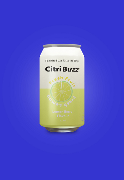 Citribuzz Packaging Design branding graphic design illustration label design packaging product render