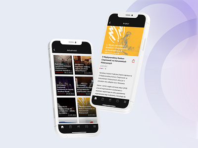 The 18th Chopin International Piano Competition App app chopin comapny competition design interface mobile mobileapp music ui ux webflow