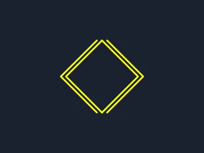 Shape animation of abstract rhombic lines in After Effects 2d affter effects animation lines logo motion graphics shapes