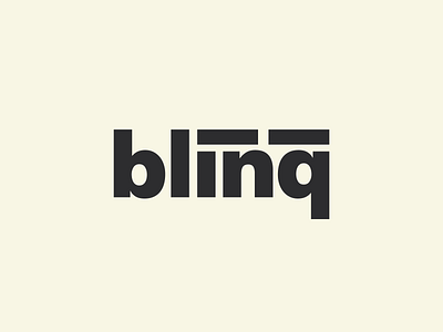 Blinq Film Productions blink branding design eye film graphic design illustration illustrator logo minimal vector