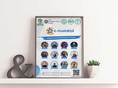 E-Mustaqbil Conference Poster animation graphic design logo ui