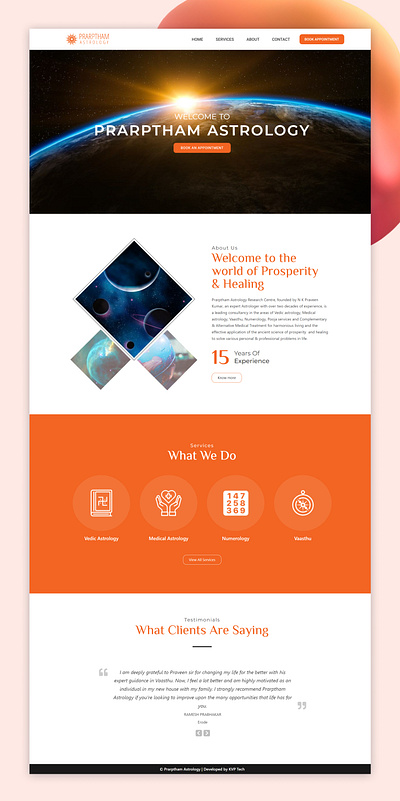 Prarptham Web Design