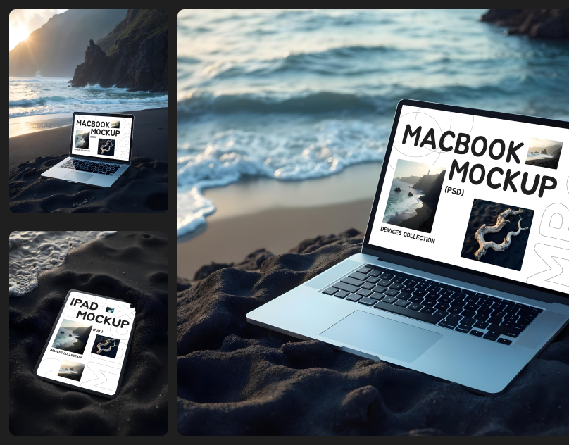 Lava Sands | Mockup Collection | DEVICES COLLECTION design devices ipad iphone laptop macbook macbookmockup mock up mockup mockups psd ui ux