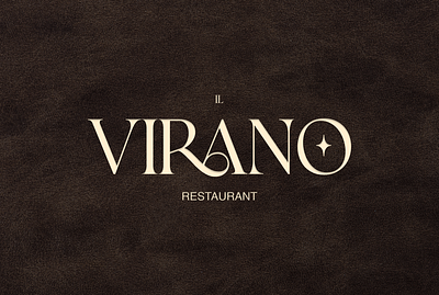 Virano branding food logo logo design restaurant