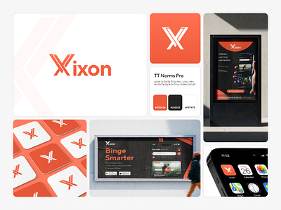 Vixon - App Logo Design app design branding design graphic design