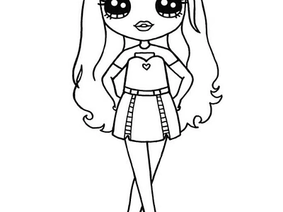 Printable LOL Doll Coloring Pages for Free coloring