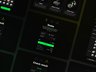 How it works sections blockchain game how it works lido section sections stake ui design uiux visual design web3