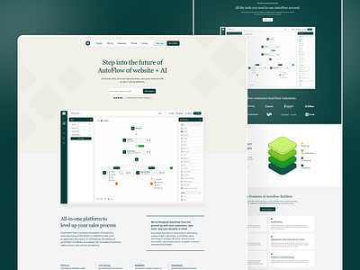 AutoFlow workflow builder automation automation platform builder design design product devtool flow flowchart low code automation app mindinventory no code product product design saas ui ux web website workflow workflow builder