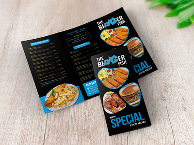 Menucard Design bigger fish business flyer creative poster fish fish menu flyer flyer design food food flyer food menu graphic design menucard menucard design modern flyer modern food flyer posters posts resturent special food special offer