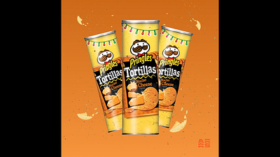 Pringles animation branding graphic design logo motion graphics