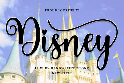 Disney Font 3d animation app branding design font fonts graphic design illustration logo motion graphics typography ui ux vector