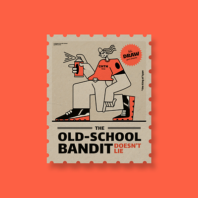 BANDIT DOESN'T LIE art brand branding concepart graphicdesign illustration ui