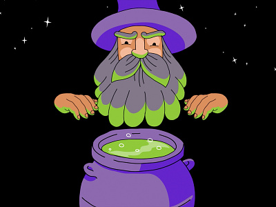 It’s not magic, it’s software! 2danimation advertising animation character hat illustration magic magician motion motiongraphics muti potions rabbit storyboard technology wand wizard