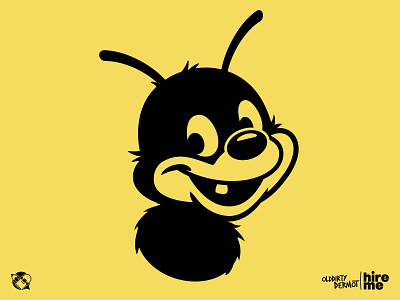 BEE Mascot WIP bee character design design graphics illustration one color t shirt design tee design vector vector design