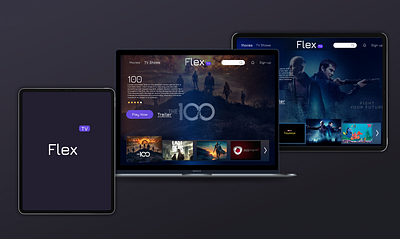 OTT Platform UI Concept app design figma mockup ott ott design ott platform ott ui ui ui design uiux web design