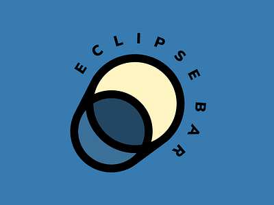 Eclipse bar bar branding discover drink eclipse glass logo logotype moon