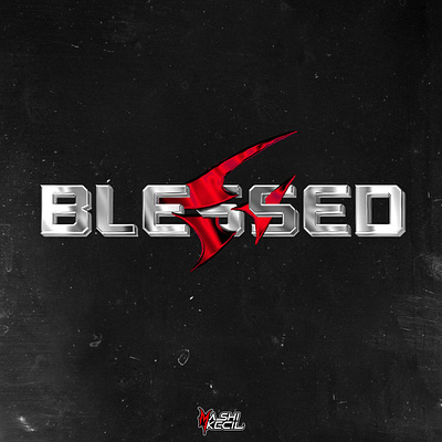 Blessed LogoText branding graphic design logo