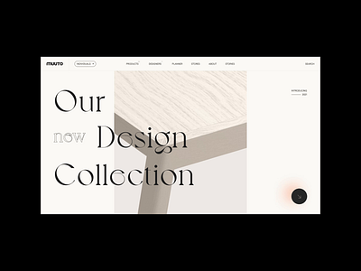 Muuto — Redesign concept branding concept design furniture grid layout minimalist muuto redesign white