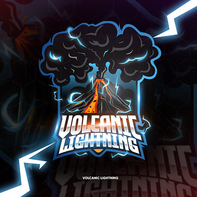 Volcanic Logo logo logo art logo design