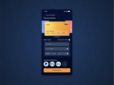 Boombox - Payment mobile design product design ui design ux design