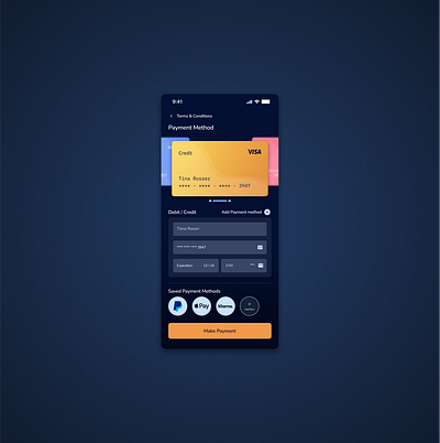 Boombox - Payment mobile design product design ui design ux design