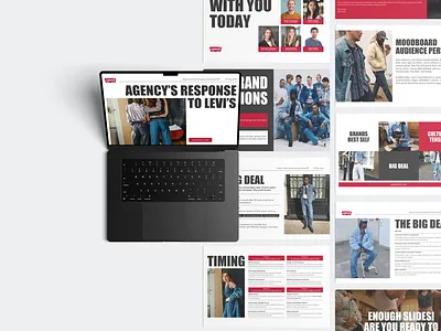 Presentation Design agency company profile graphic design mockup presentation design slide design