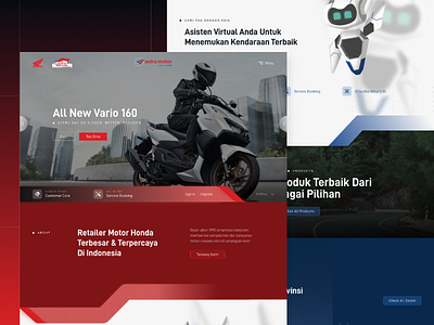 Concept Website for Astra Motor - 2022 design portfolio ui ux web design